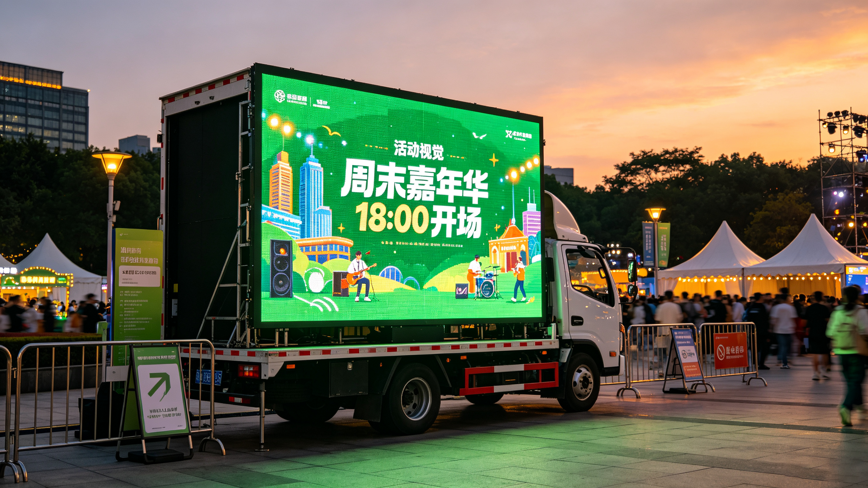 车载广告屏